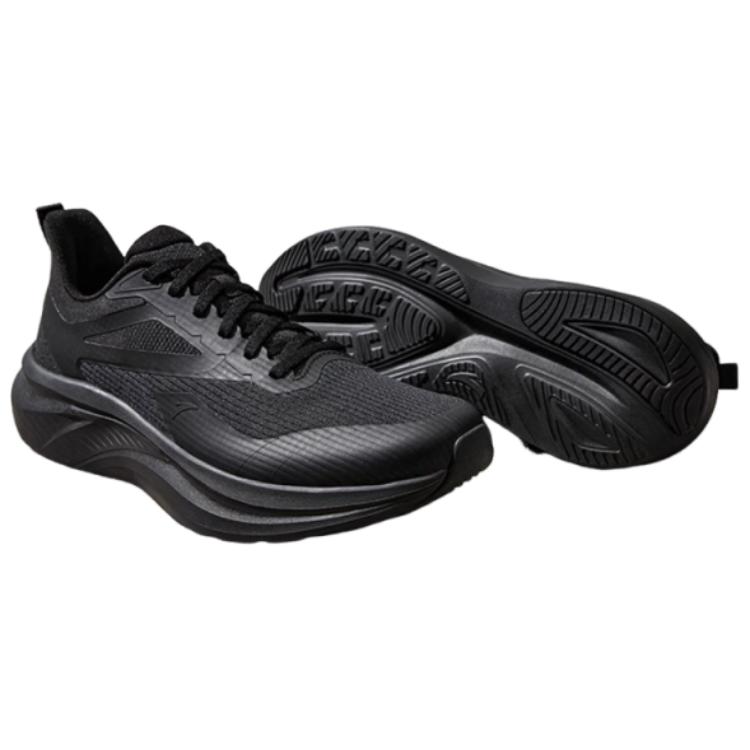 Anta Light Cloud Slip Resistant Abrasion Resistant Low top Running Shoes Men’s Black
