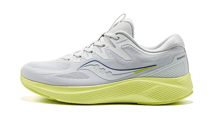 Saucony Lancer Rider 2 Comfortable Cushioning Slip Resistant Abrasion Resistant Low top Running Shoes Men’s Gray