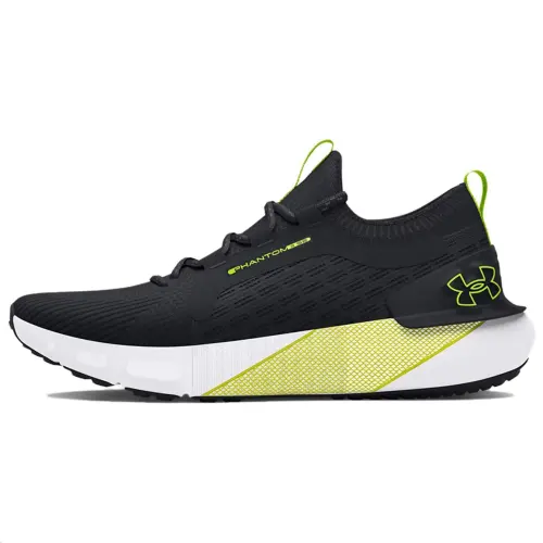 Under Armour HOVR Phantom 3 Low top Casual Running Shoes Men's Black Yellow