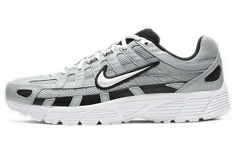 Nike P-6000 Sports comfortable classic retro fabric shock-absorbing and non-slip low-cut casual running shoes for men and women, light green
