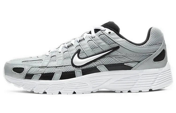 Nike P 6000 Fabric Cushioning Slip Resistant Low top Casual Running Shoes Unisex Light Green