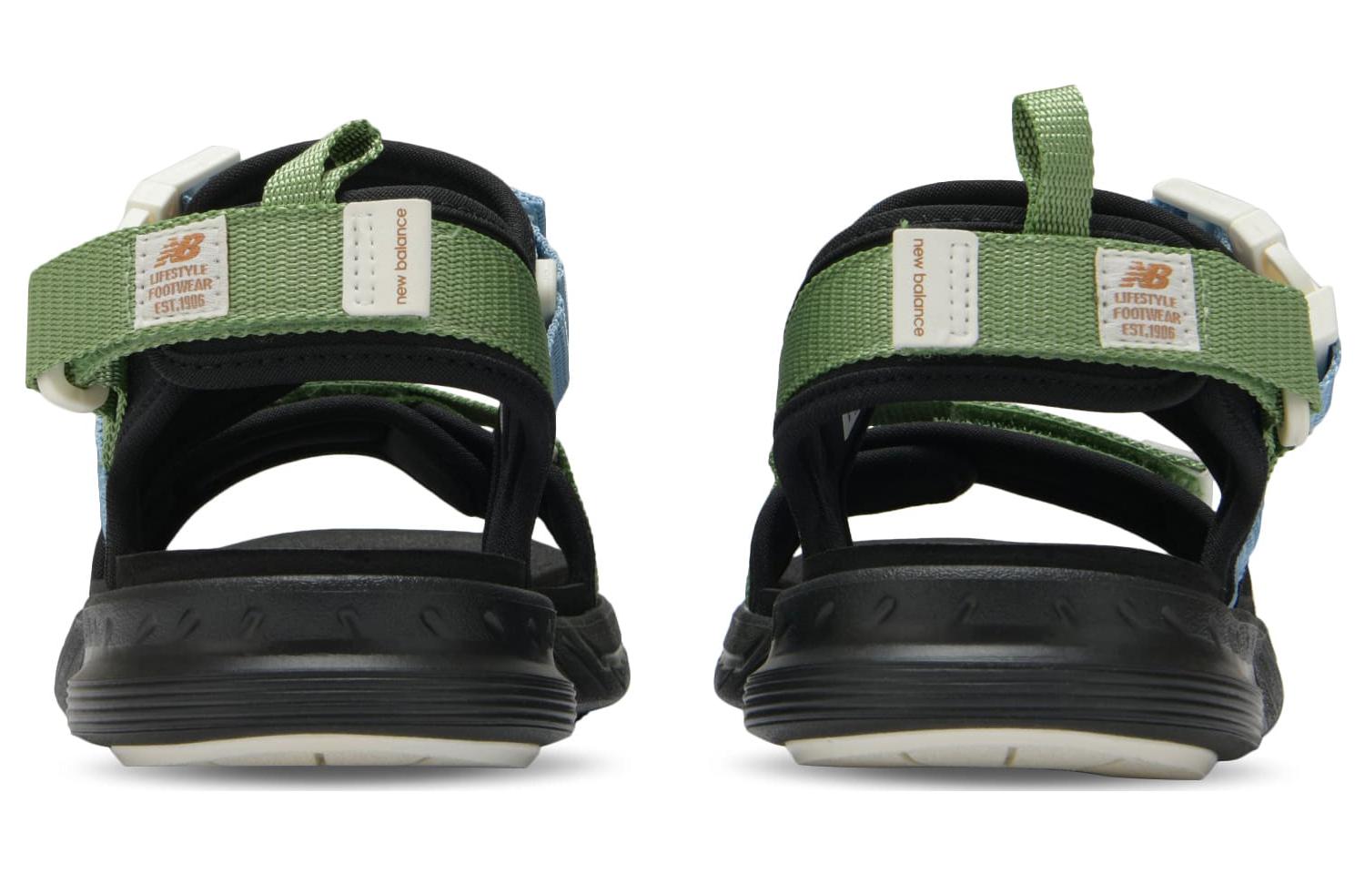 New Balance NB 600 Strap CB Roman Sandals Men's Green Black