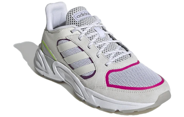 Женские кроссовки adidas neo 90S VALASION (серо-белые) — фото 2