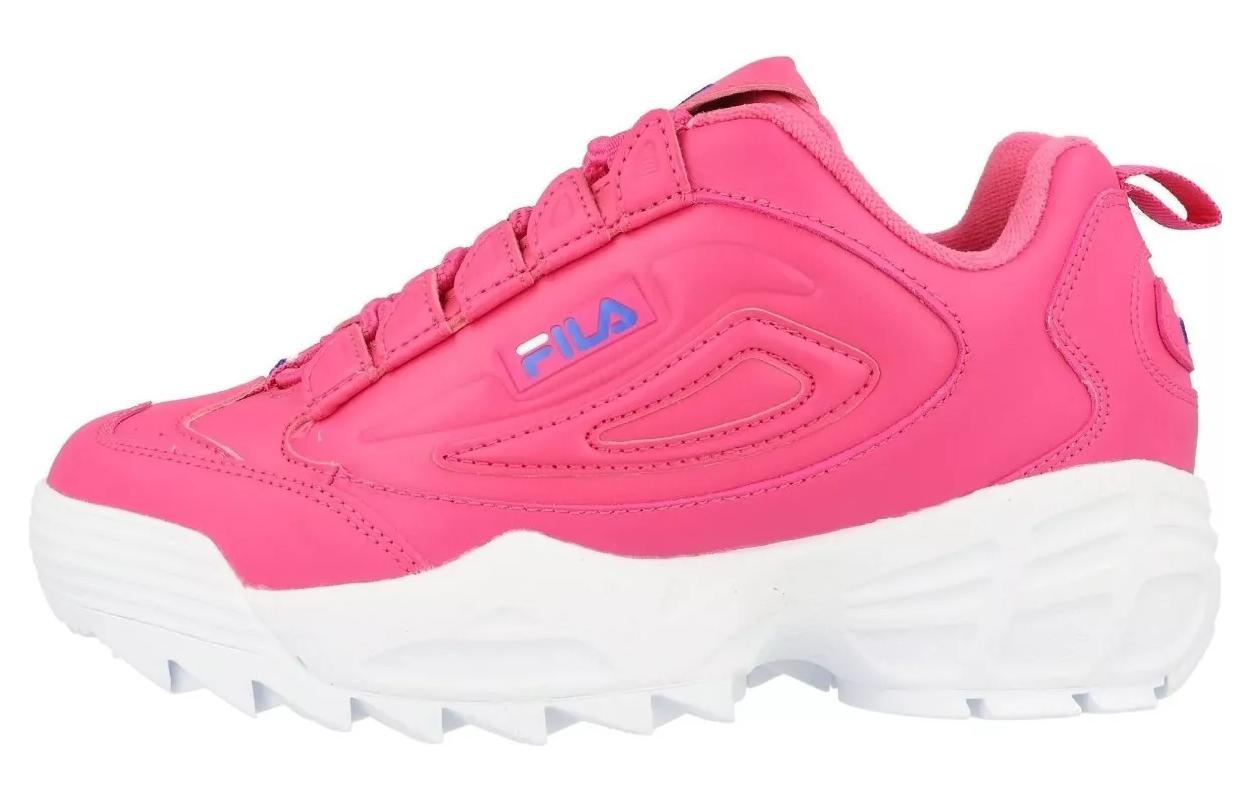 FILA Disruptor Cushioning, Wear Resistant Low top Running Shoes Women's Red