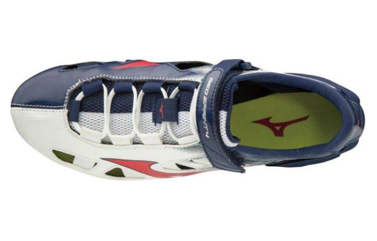 Mizuno GEO SPRINT 4 Cushioning, Wear Resistant Low top Running Shoes Unisex Red Blue White