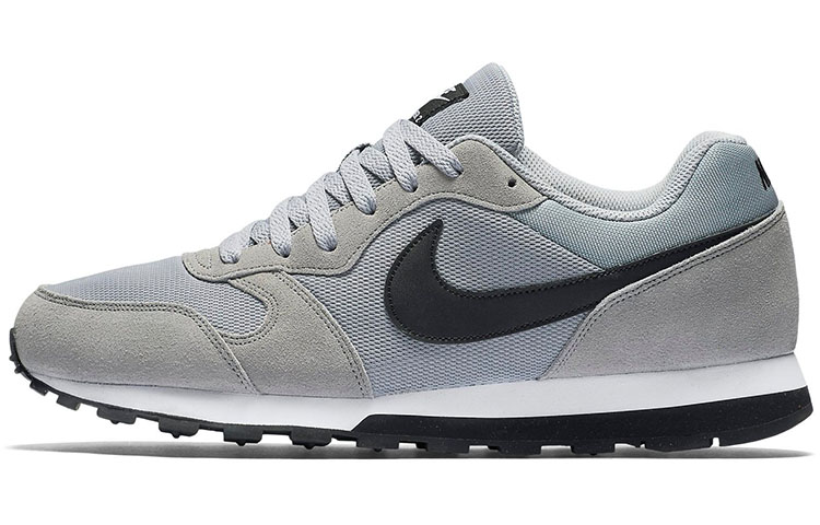 Мужские кроссовки Nike MD Runner 2 (серо-черные)