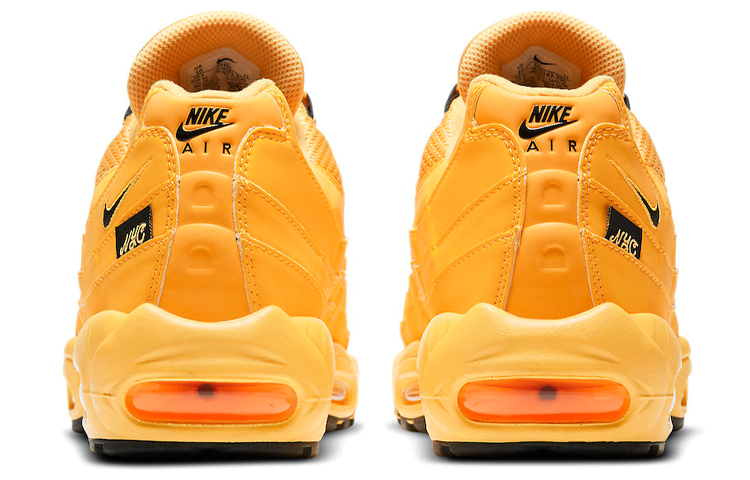 Мужские кроссовки Nike Air Max 95 NYC Taxi лафон (желтые) — Жёлтый — фото 5