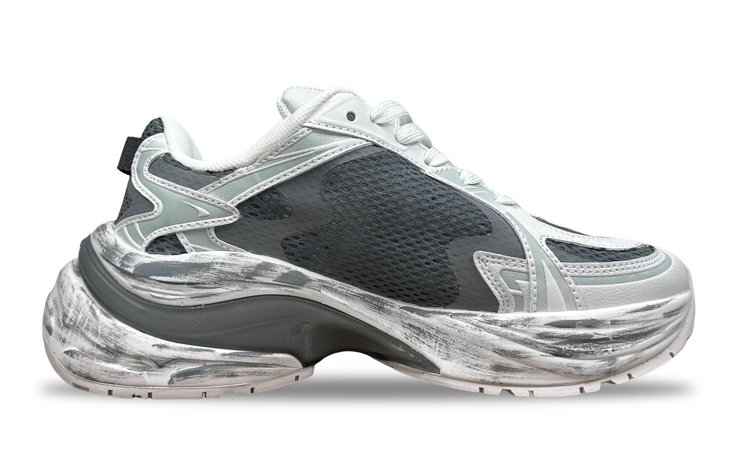 MLB New York Yankees Running Shoes Unisex Low Top White, Green