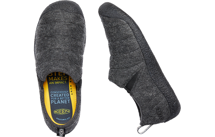Keen Howser Cushioning Slip Resistant Abrasion Resistant Low top Outdoor Shoes Women’s Gray, Gray Felt