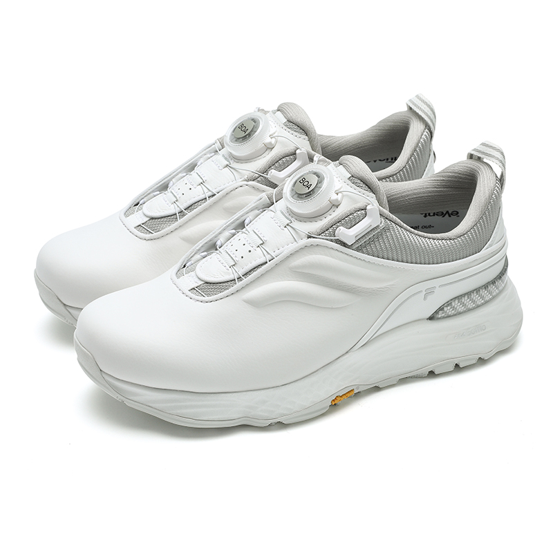 FILA VELOCITY Waterproof And Breathable Waterproof And Breathable Low top Golf Shoes Women’s White Gray