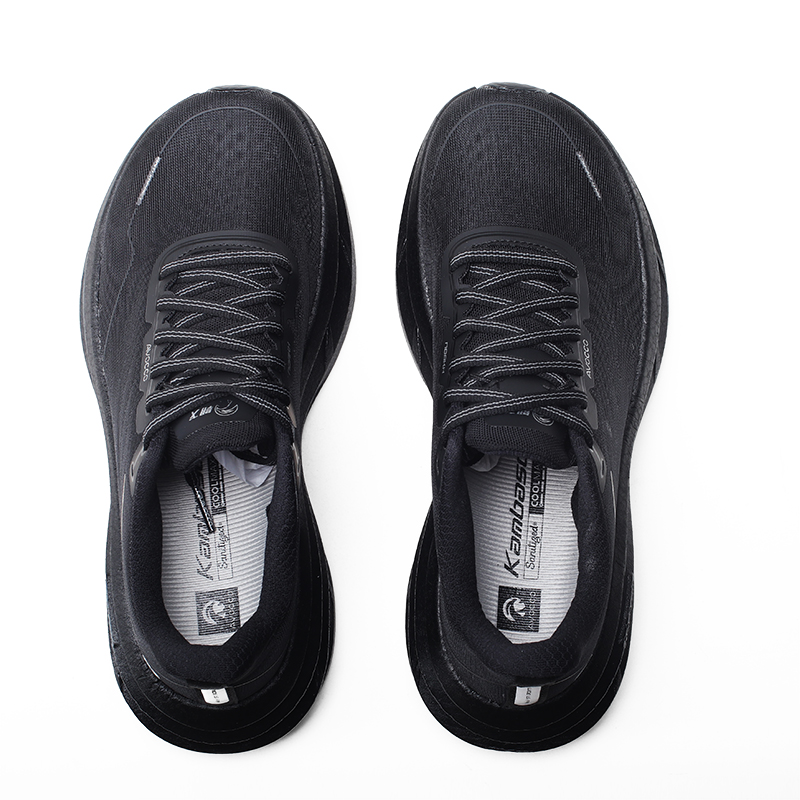 AVOCCO Cushioning Low top CPU Outsole Running Shoes Unisex Black Noah