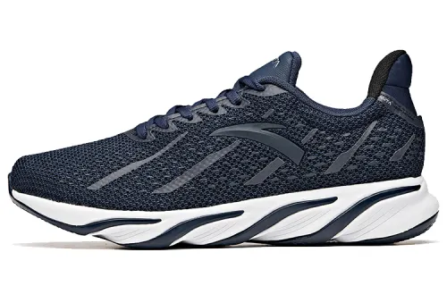 Anta Fabric Cushioning Slip Resistant Abrasion Resistant Breathable Coverage Low top Running Shoes Men's