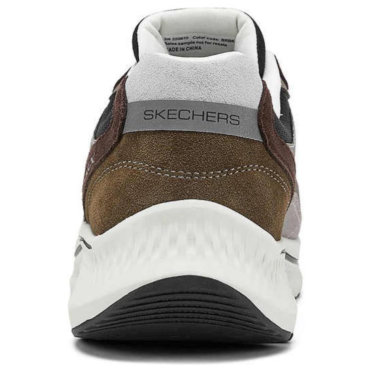 Skechers Go Run Consistent 2.0 Abrasion Resistant Low top Casual Running Shoes Men’s Brown Black