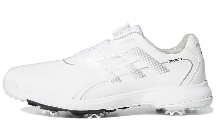 Adidas Traxion Max Boa Slip Resistant Abrasion Resistant Slip Resistant Abrasion Resistant Low top Golf Shoes Men's