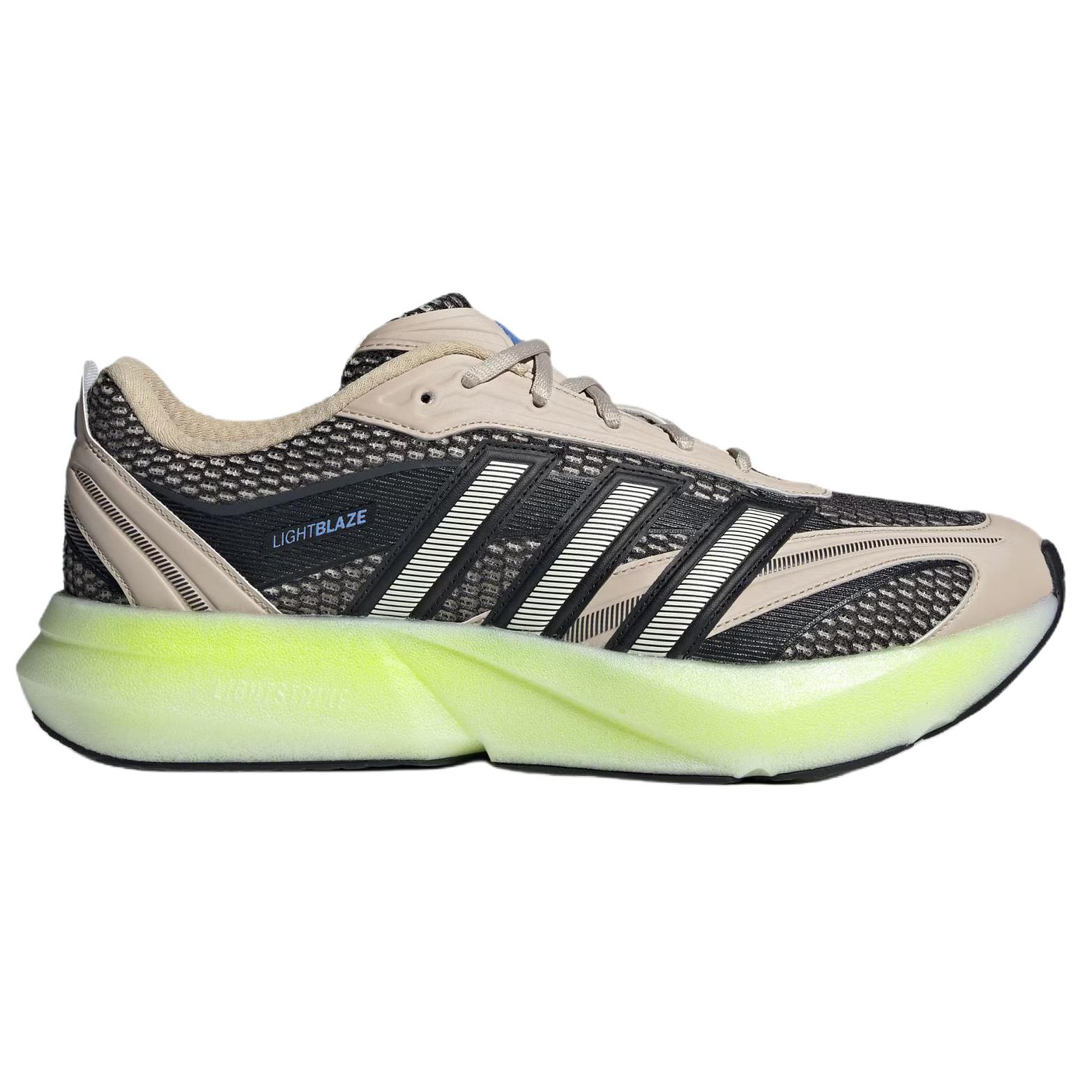 Adidas LIGHTBLAZE Abrasion Resistant Abrasion Resistant Low top Running Shoes Men’s Black Brown