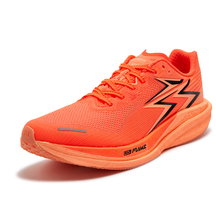 361° Blitz Speed 4 Pro Mesh Low top Fiberglass Plate Casual Training Physical Fitness Test & Exam Racing Running Shoes