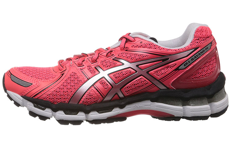 Asics Gel Kayano 19 Low top Running Shoes Women's Pink Silver