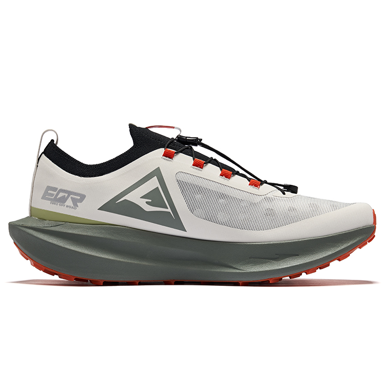 Erke Mugen PRO Running Shoes Men’s Low Top Gray Black Green