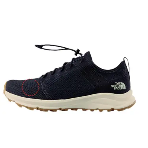 THE NORTH FACE Abrasion Resistant Low top Outdoor Shoes Men's Blue