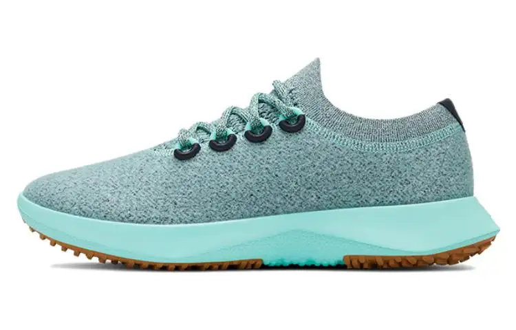 Allbirds Wool Dasher Cushioning, Wear Resistant Low top Running Shoes Women's Green