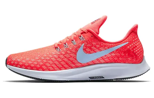 Nike Pegasus 35 Pegasus series woven casual mesh fabric shock-absorbing anti-slip low-top running shoes men and women same style laser red