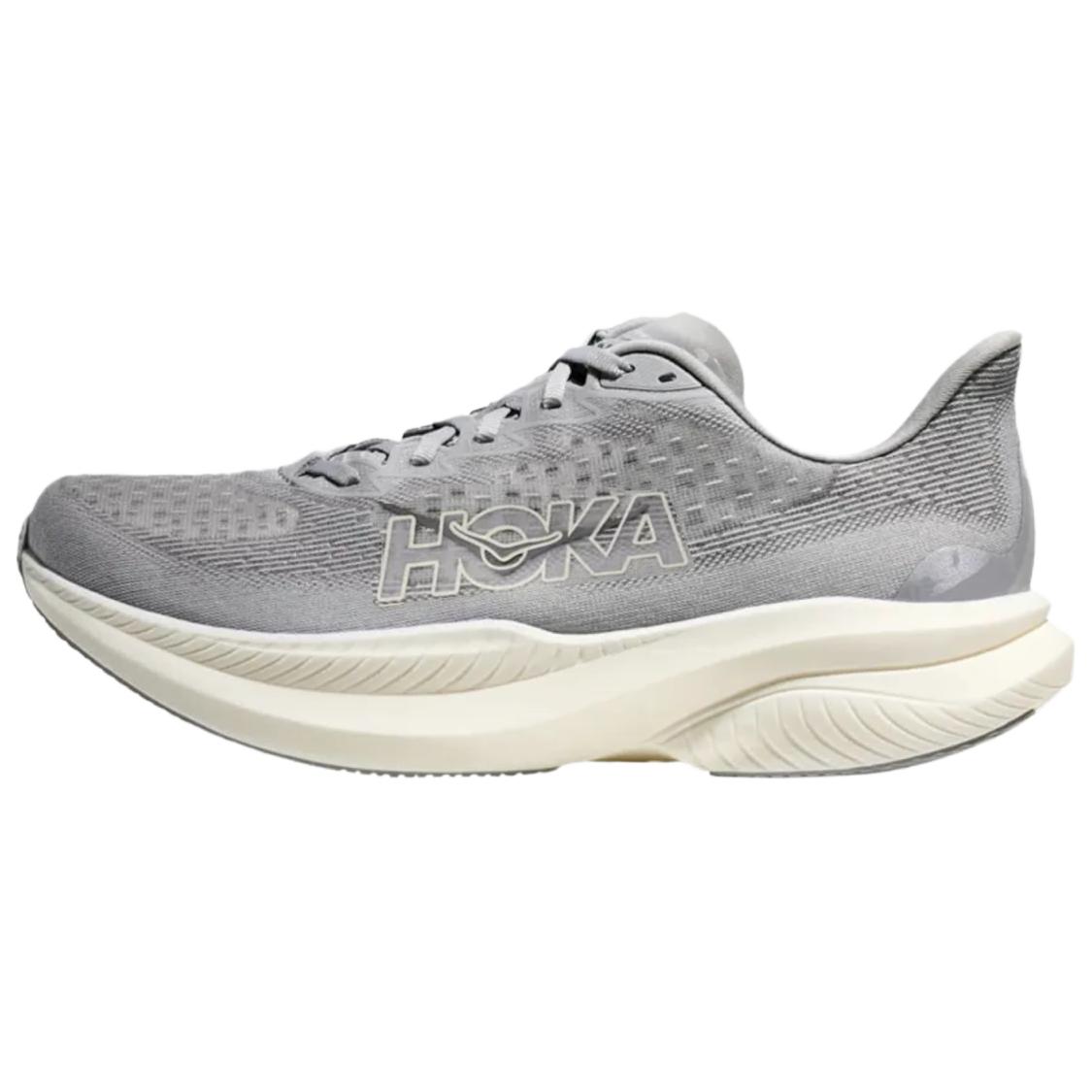HOKA ONE ONE MACH 6 Abrasion Resistant Low top Casual Running Shoes Men’s Gray
