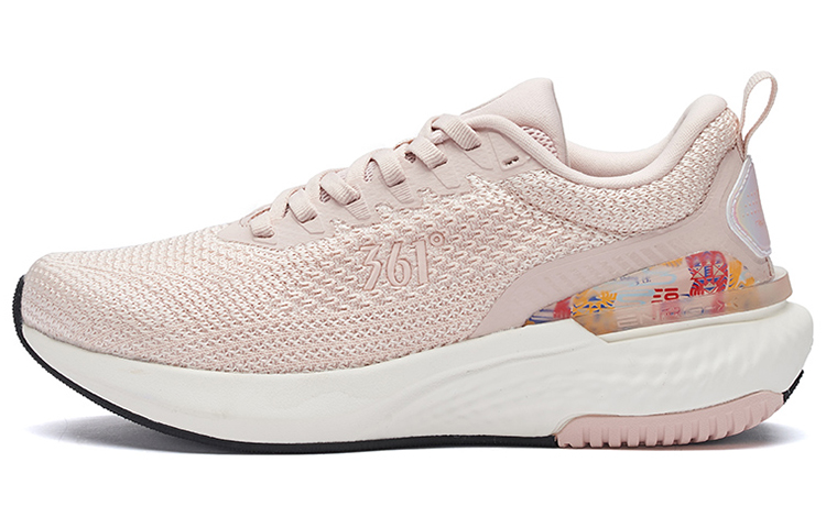 361° Fei Ren Running Shoes Women’s Low Top Fresh Pink