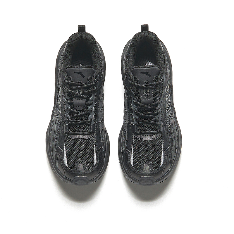 Anta Running Collection Slip Resistant Abrasion Resistant Low top Casual Running Shoes Women’s Black Gray