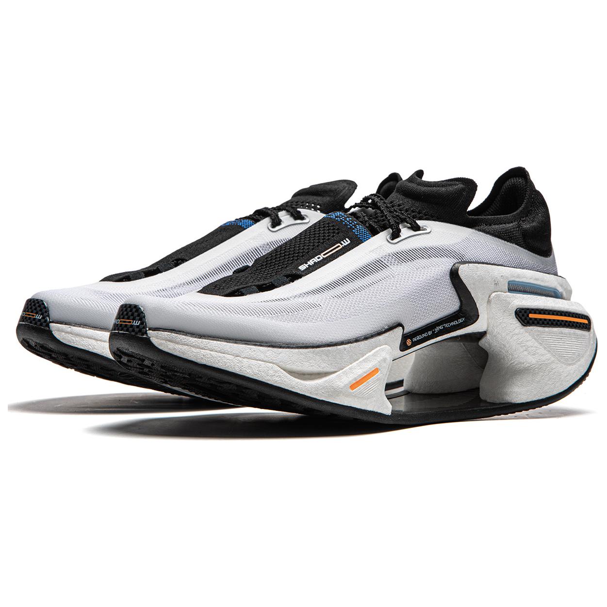 Li Ning Shadow 3.0 Low top CloudTec Long Distance Running Sprint Running Shoes Unisex Black White