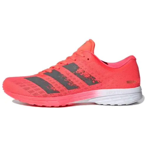 Adidas Adizero RC 2 Comfortable Fabric Abrasion Resistant Breathable Low top Running Shoes Women's Orange