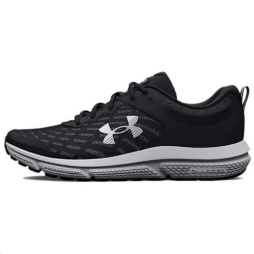 Under Armour Charged Assert 10 6E Wide 'Black White'