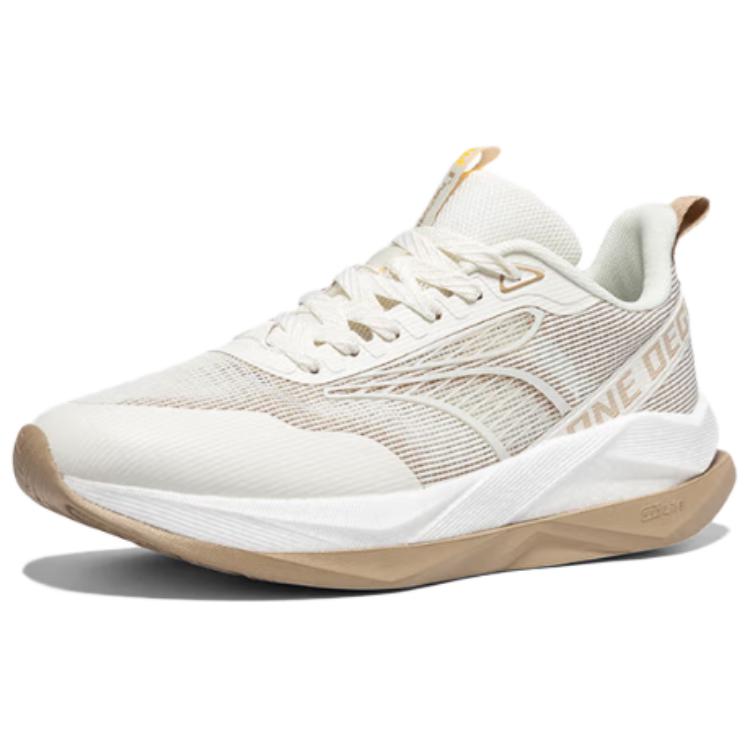 361° Wander Cushioning Slip Resistant Abrasion Resistant Low top Casual Racing Running Shoes Men’s Ecru