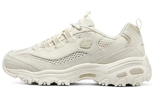 Skechers D'LITES 1.0 'Cream White' Women's