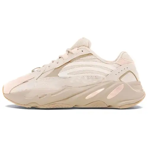 Adidas Originals Yeezy Boost 700 V2 'Cream' Synthetic Leather Cushioning Slip Resistant Low top Chunky Sneakers Unisex