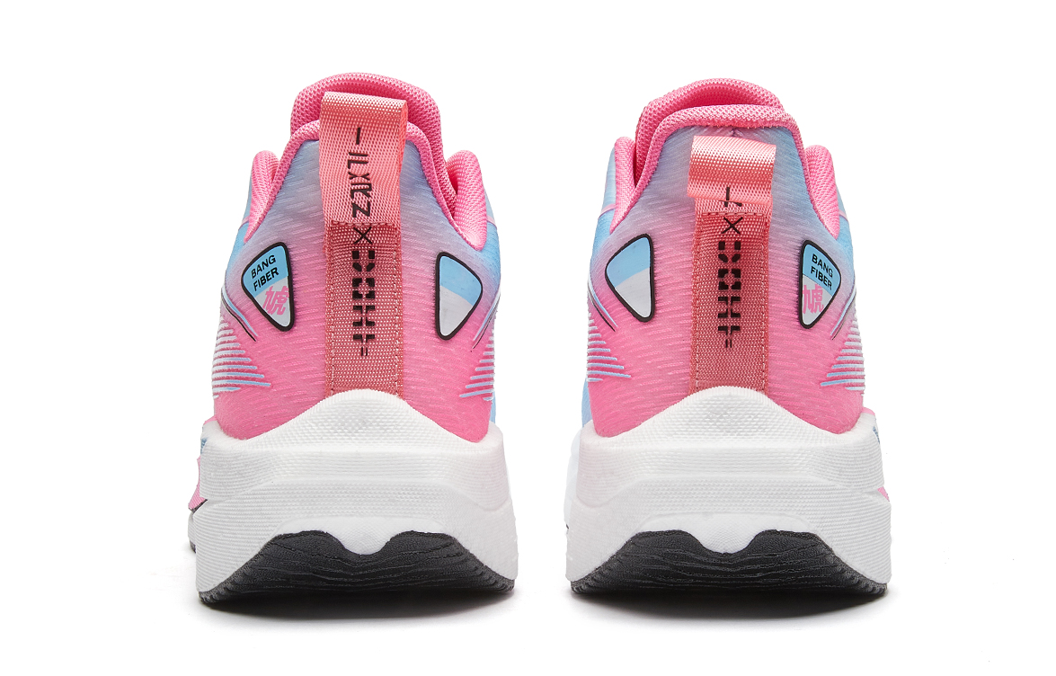 VOIT Running Shoes Unisex Low Top Blue/Rose Red