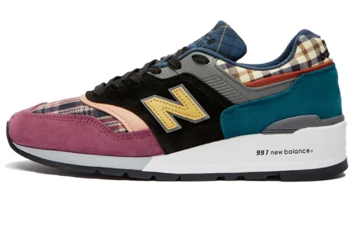 997 New Balance Made In Usa 'Plaid Pack - Burgundy'