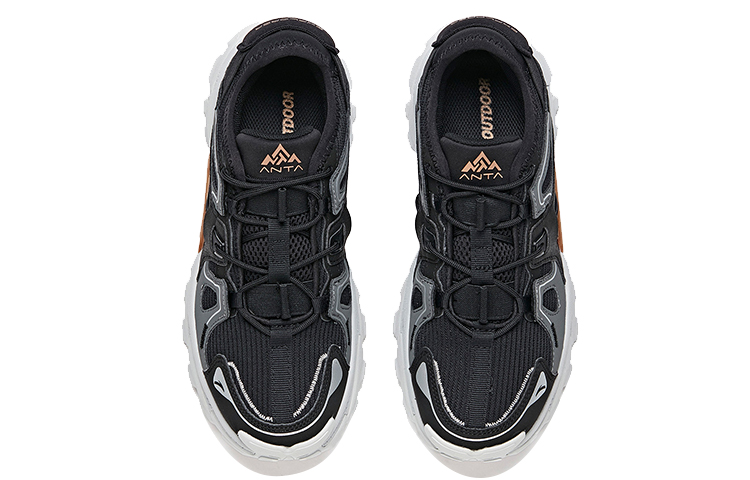 Anta Outdoor Collection Synthetic Leather, Textile Cushioning Slip Resistant Abrasion Resistant Breathable