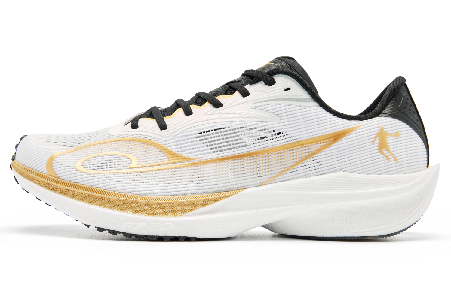 QIAODAN Feiting 2.0 Running Shoes Men’s Low Top Jordan White Gold