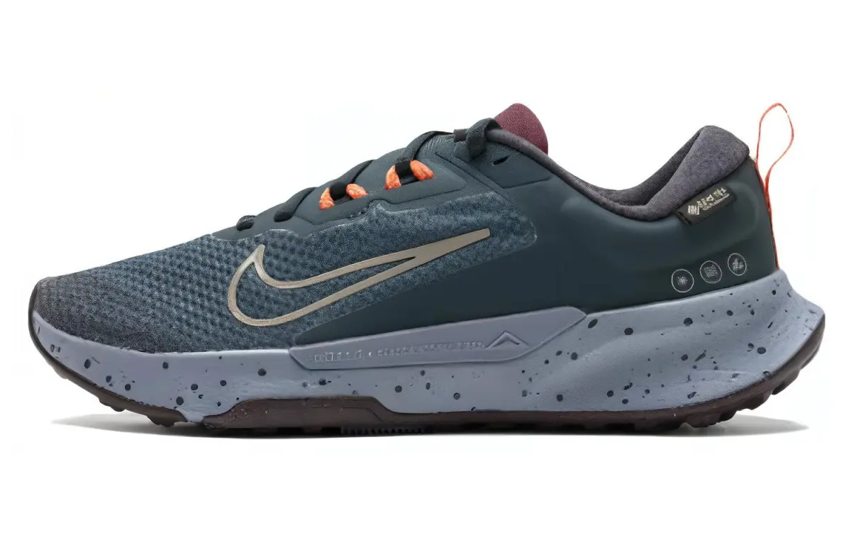 Nike Juniper Trail 2 Gore Tex Deep Jungle Night Maroon Safety Orange Khaki Women's