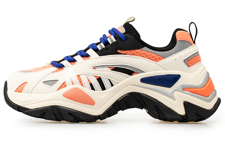 Женские кроссовки Fila FILA FUSION (бело-оранжевые)
