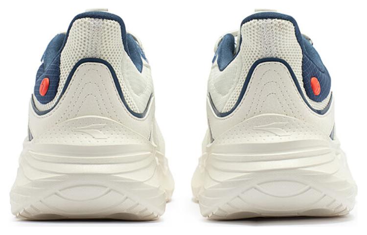 361° Comfortable And Trendy Slip Resistant, Abrasion Resistant, Breathable Low top Running Shoes Men’s White Blue