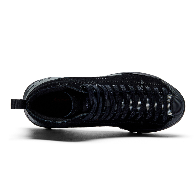 Jeep Mid top Outdoor Shoes Men’s Black