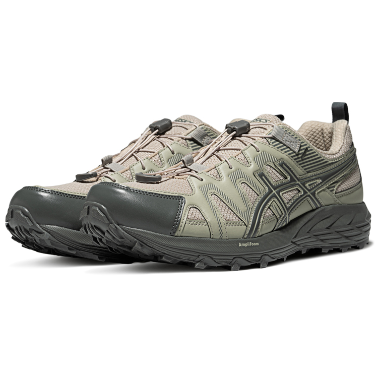 ASICS Textile, Synthetic Leather Abrasion Resistant Low top Casual Trail Running City Commuting Running Shoes Men’s