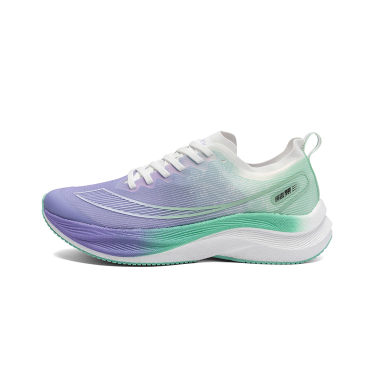 LPMX Running Shoes Men’s Low Top Purple/Aqua Green