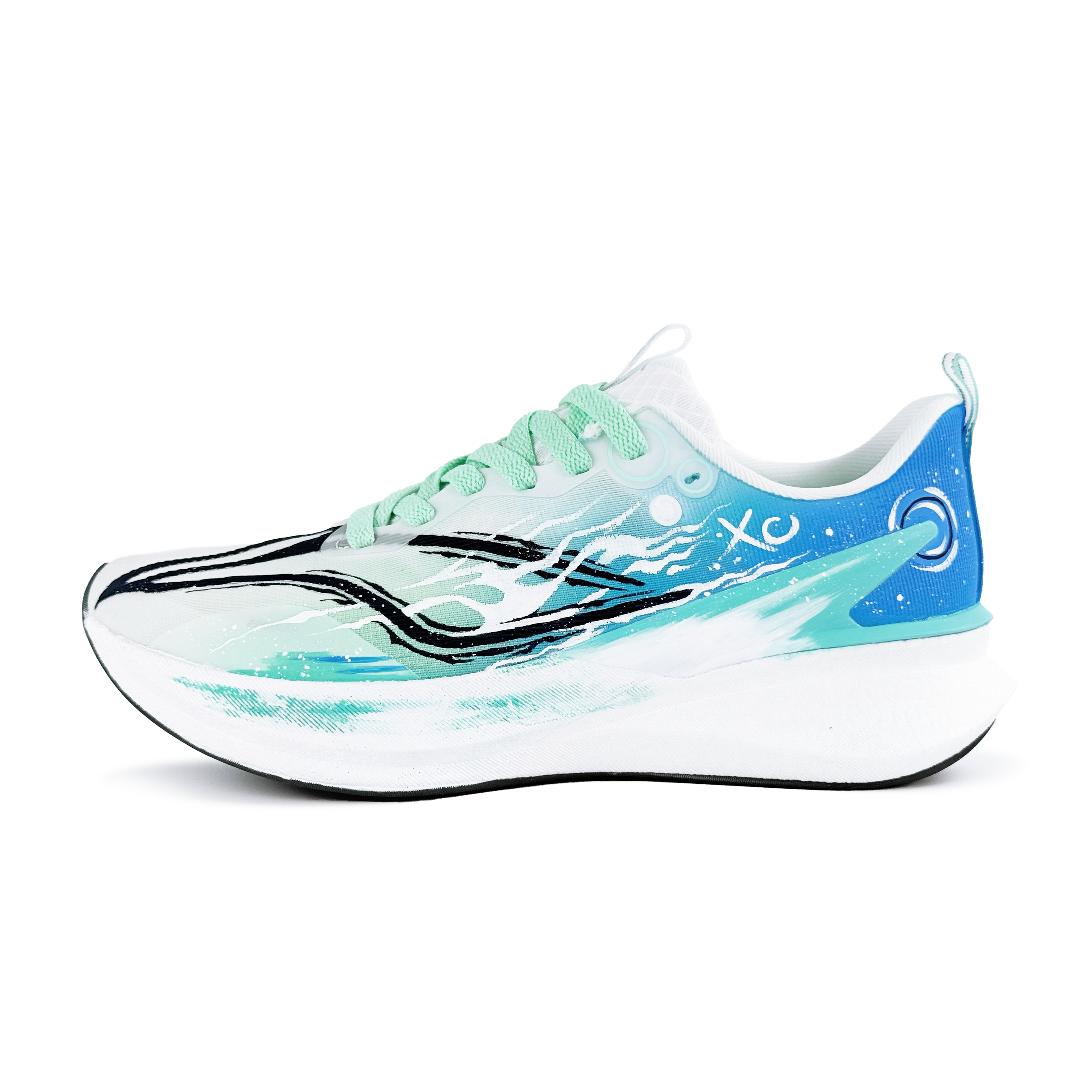 Li Ning Red Hare 8PRO Cushioning Slip Resistant Abrasion Resistant Low top Casual Running Shoes Unisex Blue