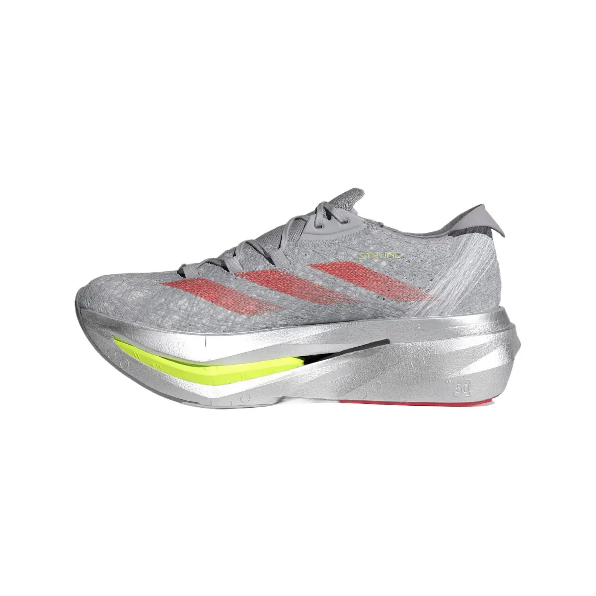 Adidas Adizero Prime X 2.0 Strung 'Glory Grey Lucid Red'