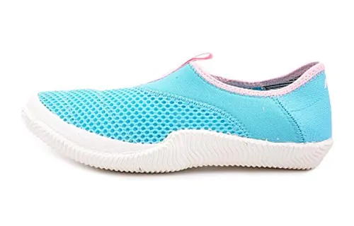 Li Ning Abrasion Resistant Slip Resistant Low top Running Shoes Women's Sky Blue