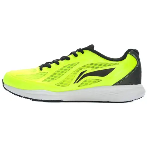 Li Ning Comfortable Abrasion Resistant Low top Running Shoes Men's Neon Green