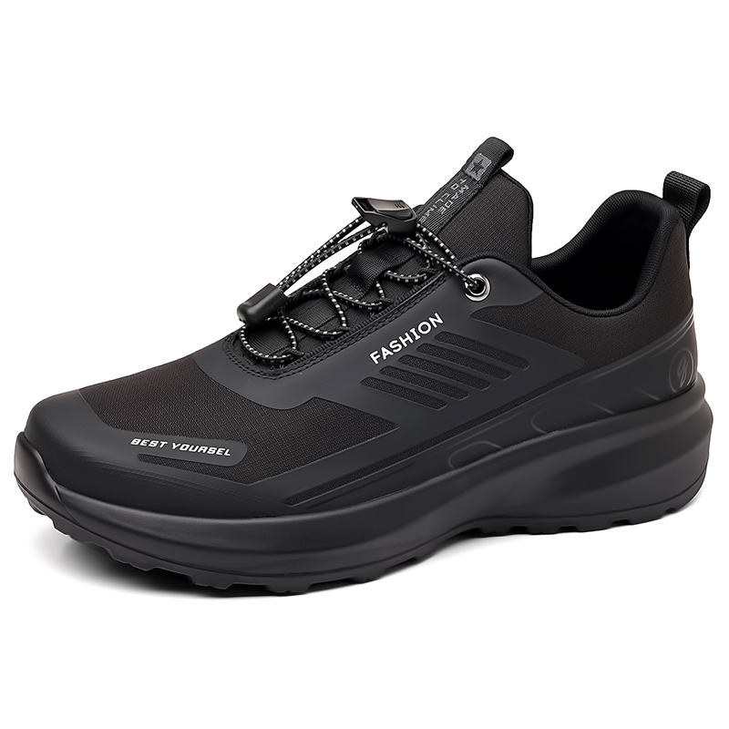 TONYBEAR Outdoor Shoes Men’s Low Top Black/Gray/Green