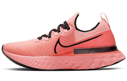 Nike React Infinity Run Flyknit Light Salmon Red Women's